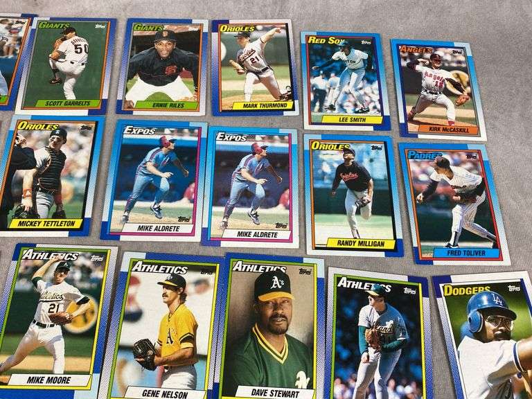 1990 Topps Baseball Cards