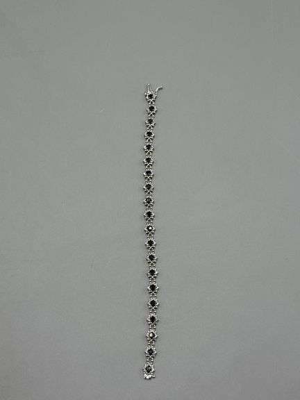 VARIETY OF SILVER (STERLING 925) AND WHITE GOLD (14K) BRACELETS