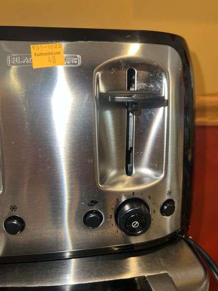 Black and Decker 4 Piece Toaster, Farberware Waffle Press