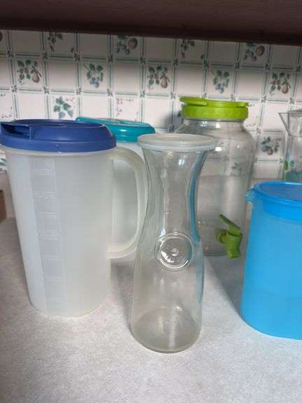 ASSORTMENT OF PITCHERS