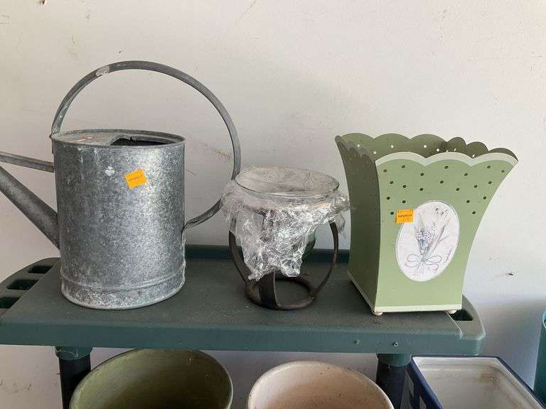 Assortment of Flower Pots and Planters