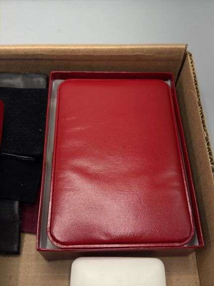 ASSORTED RING/JEWELRY BOXS AND POUCHES