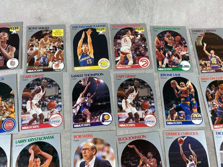 NBA Hoops Basketball Cards, Some Rookies