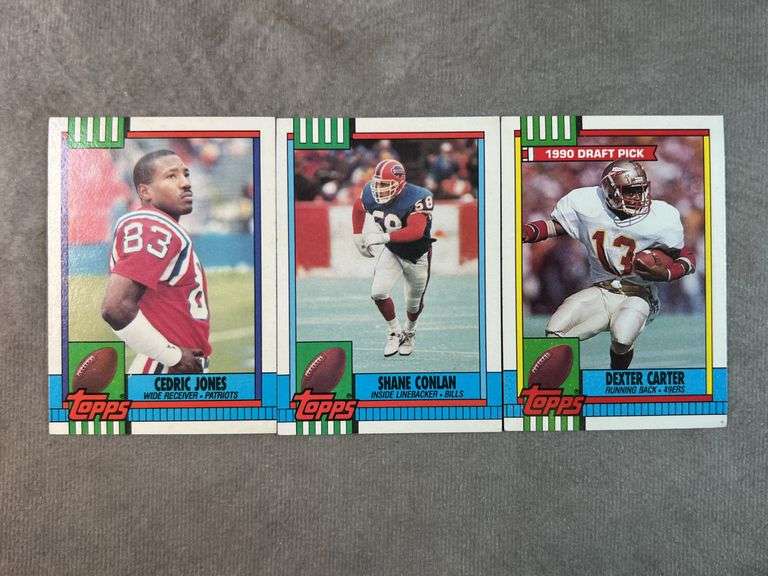 1990 Topps Football Cards