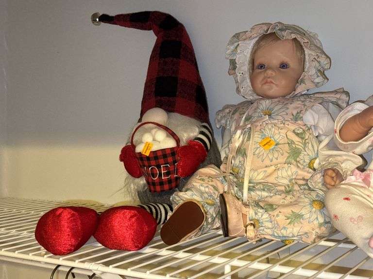 Assortment of Dolls and Bears