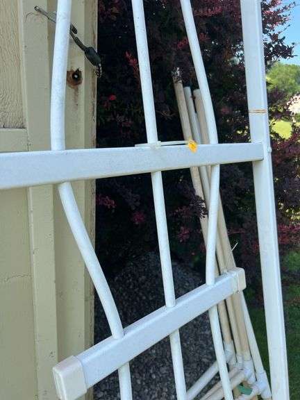 Homemade PVC Trellis