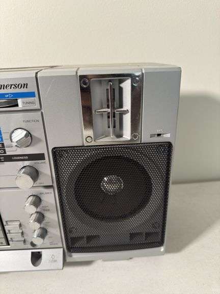 EMERSON CTR-949 DOUBLE CASSETTE DECK STEREO