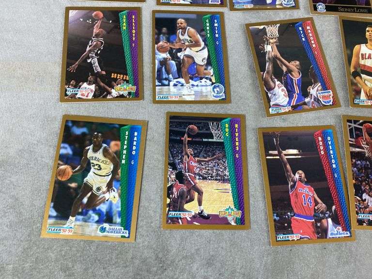 1992 & 1993 Fleer Basketball Cards