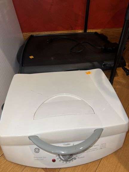 GE Removable Grid Contact Grill, Presto Tilt’nDrain BigGriddle