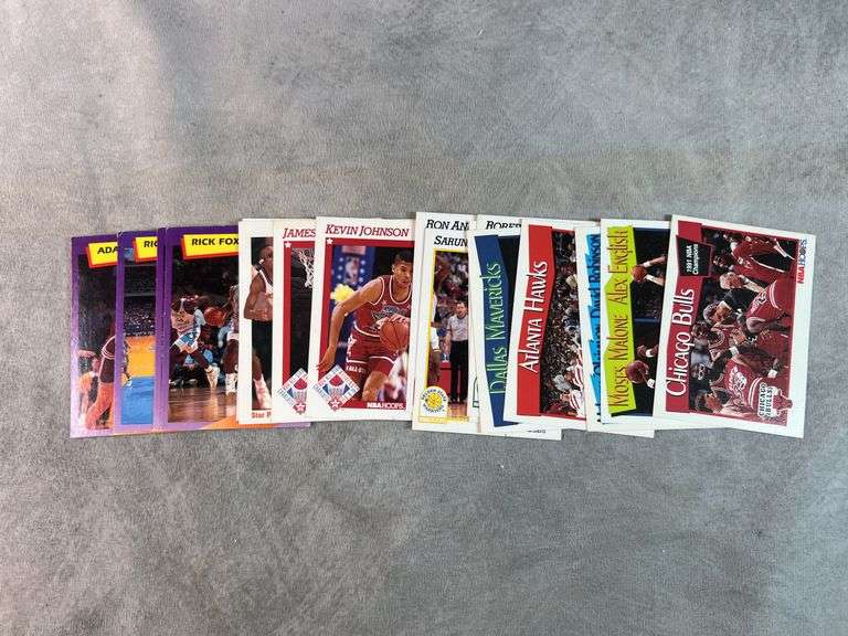 1991 NBA Properties & 1992 Front Row Basketball Cards