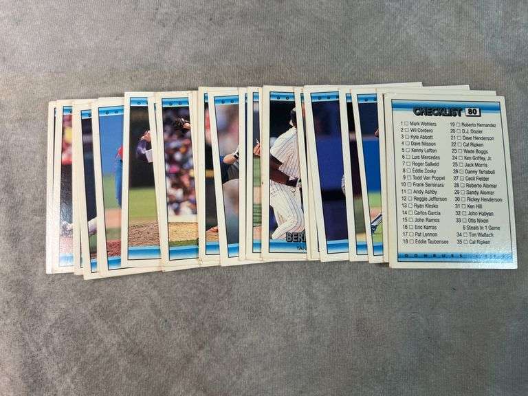 1992 Donruss Baseball Cards