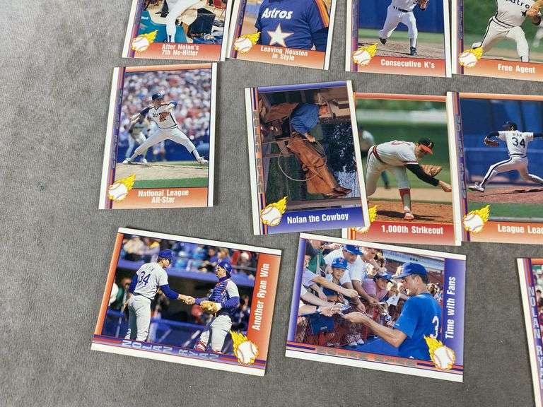 (21) 1991 Nolan Ryan Baseball Cards