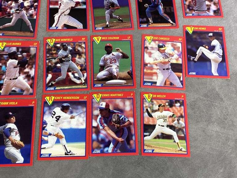 1989 SCORE Baseball Cards