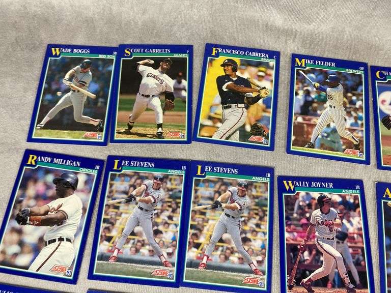 1991 SCORE Baseball Cards