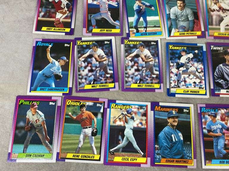 1990 Topps Baseball Cards