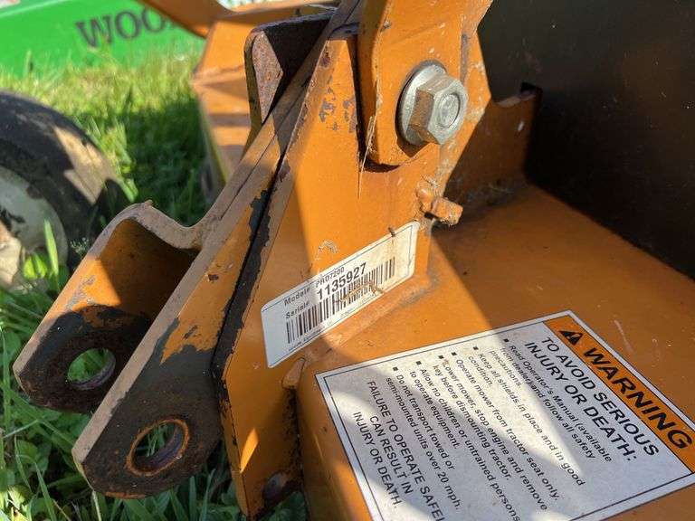 3pt Woods PRD7200 Finish Mower