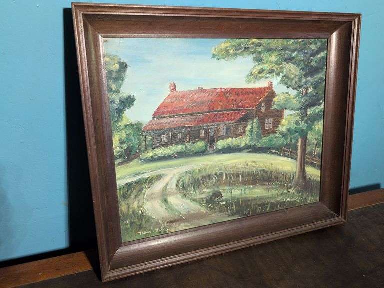 Zoar, Ohio painting by Huff