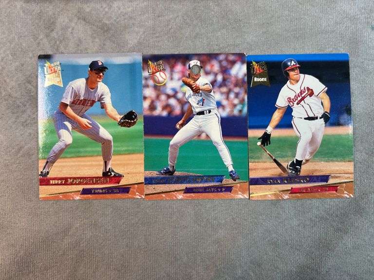1992 Topps and 1993 Fleer Baseball Cards