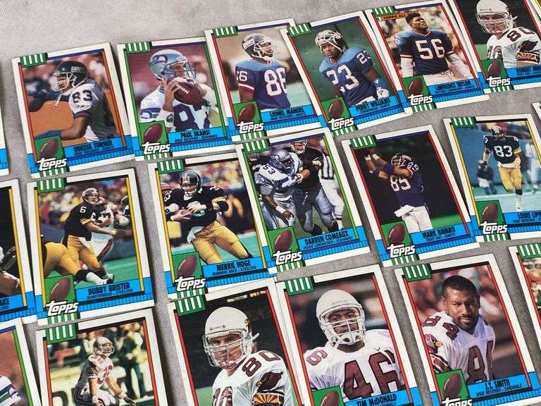 1990 Topps Football Cards
