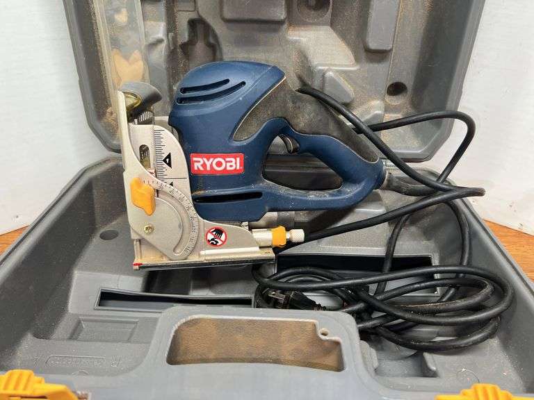 Ryobi Biscuit Joiner in Plastic Case