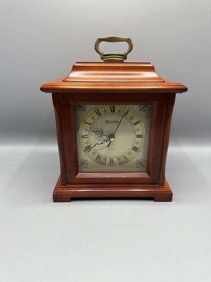 BULOVA QUARTZ MANTLE CLOCK