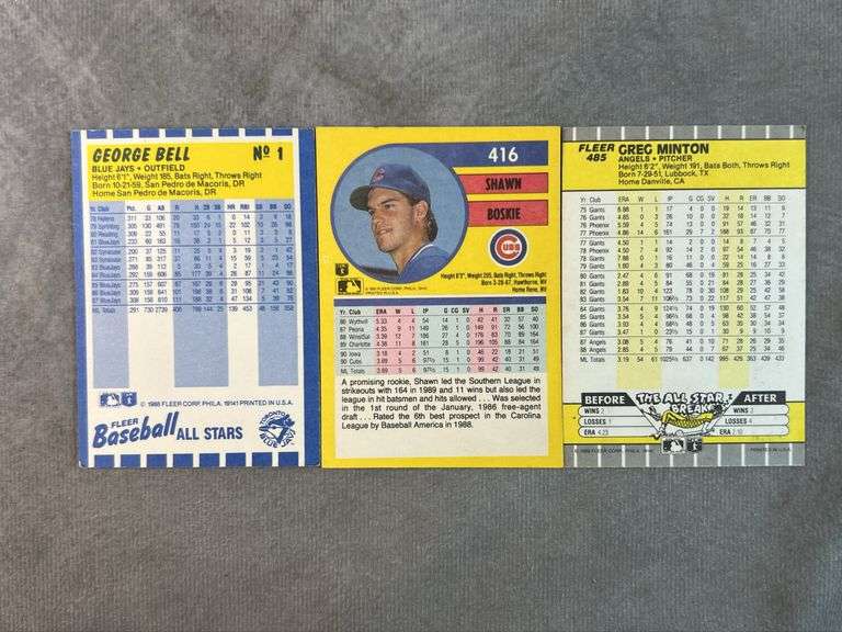 Fleer Baseball Cards