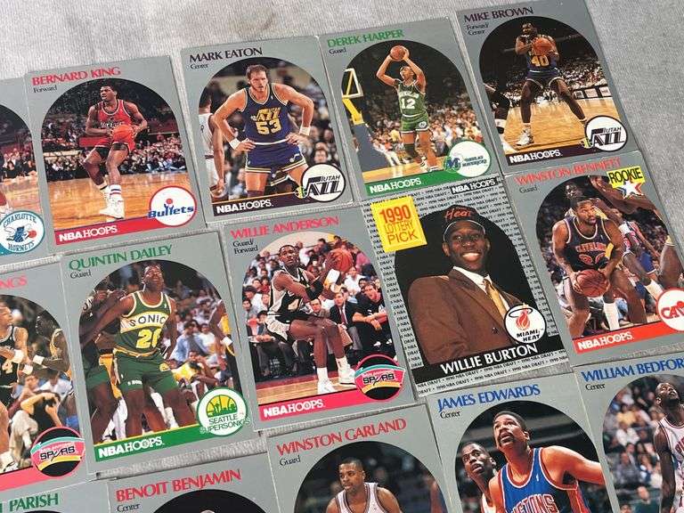 NBA Hoops Basketball Cards