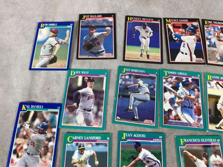 1991 SCORE Baseball Cards