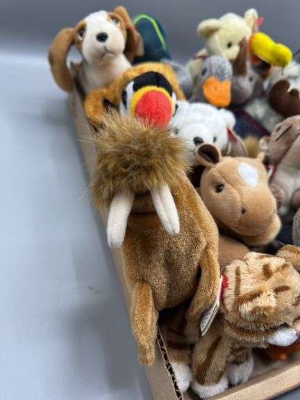 VARIETY OF BEANIE BABIES WITH TAGS