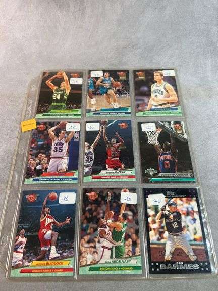 9 Basketball Cards