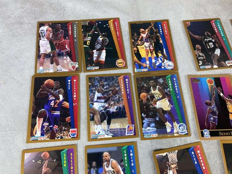 1992 & 1993 Fleer Basketball Cards