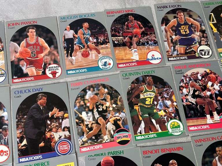 NBA Hoops Basketball Cards
