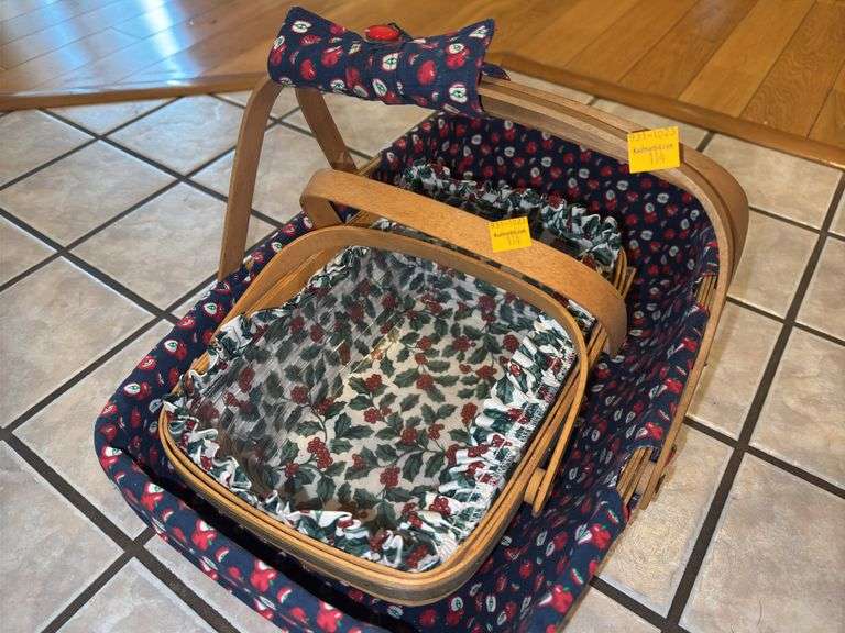 (2) Longaberger Baskets