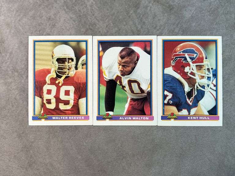 1991 Bowman Football Cards