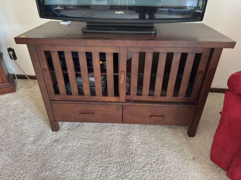 Wooden Entertainment Center