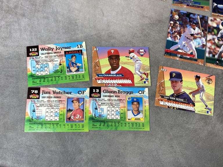 1992 Topps and 1993 Fleer Baseball Cards