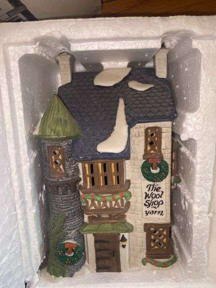 Heritage Village Collection “The Woolshop” and “Fezziwig Warehouse”