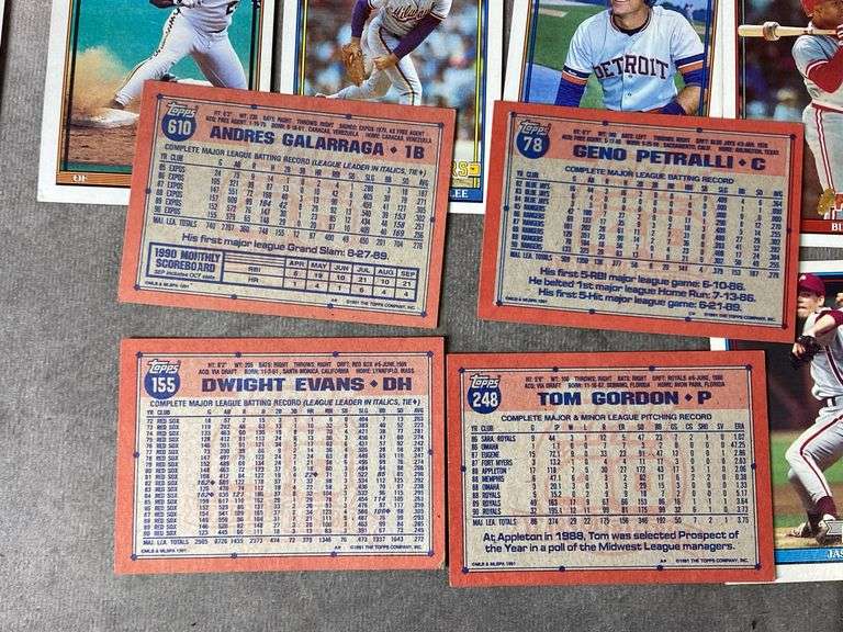 Topps 40 Years of Baseball, Baseball Cards
