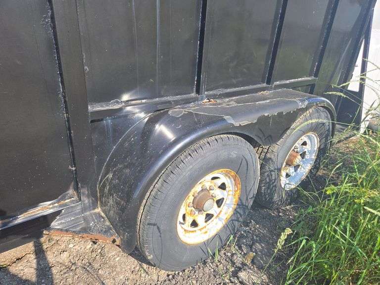 Custom-Fab livestock trailer- 7'x 18'