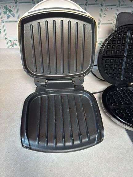 LEAN MEAN GRILLING MACHINE, CUISINART WAFFLE MAKER