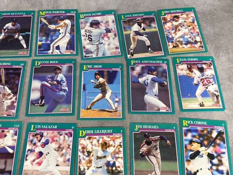 1991 SCORE Baseball Cards