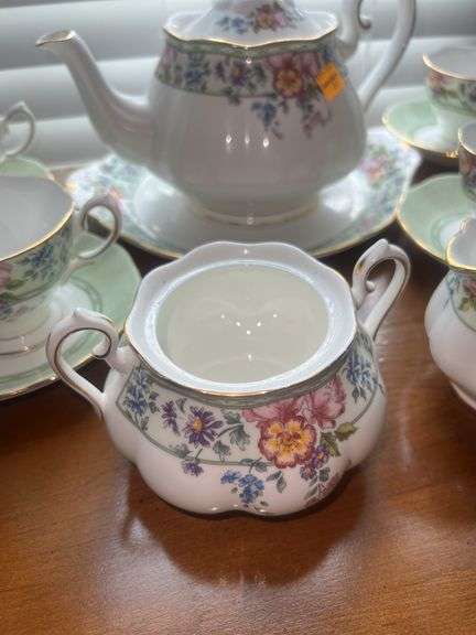 Royal Albert Harrington Bone China Tea Set, 12pc