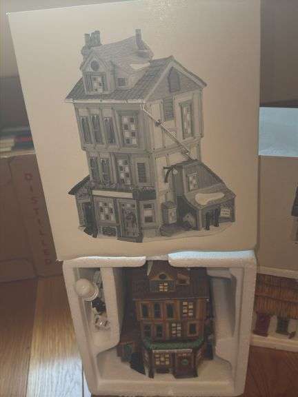 Village Heritage Collection “Coble’s Police Station”, “A Christmas Carol” and “J. Lytes Coal Merchan