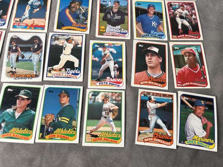 1989 Topps Baseball Cards