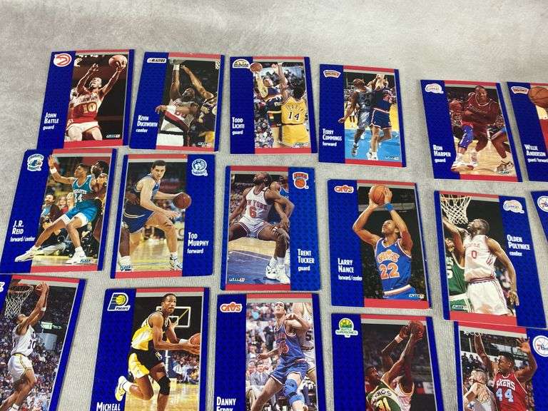 1990/1991 Fleer Basketball Trading Cards