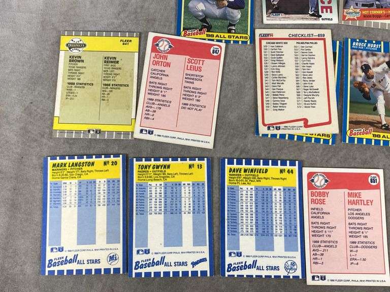Fleer Baseball Cards