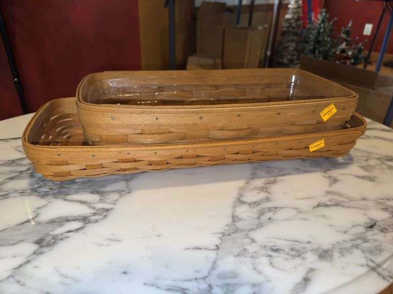 (2) Longaberger Baskets