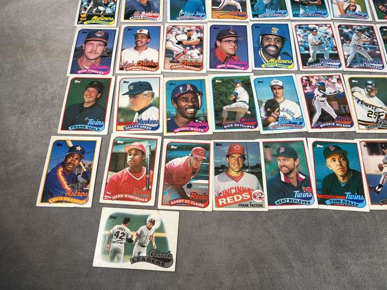 1989 Topps Baseball Cards