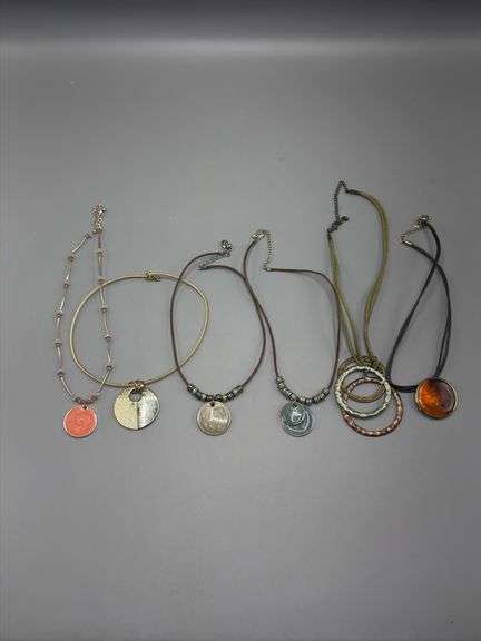 VARIETY OF ROPE CHAINS/NECKLACES