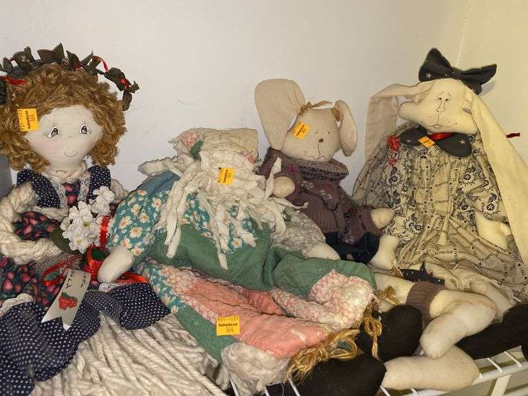 Assortment of Dolls